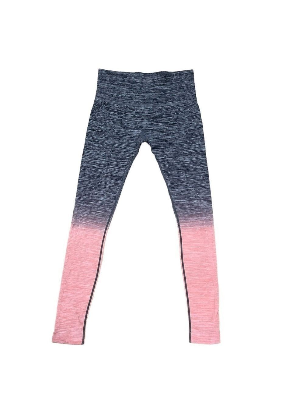 Electric Yoga By Stephanie Bohbot Barney’s New York Gray Peach Leggings  XS/S